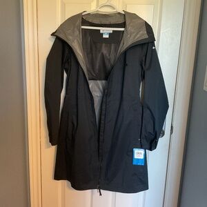 COLUMBIA LADIES LARGE WEEKEND ADVENTURE LONG SHELL